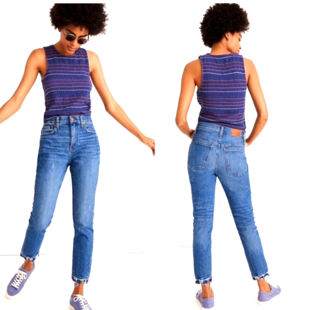 Madewell The High-Rise Slim Boyjean